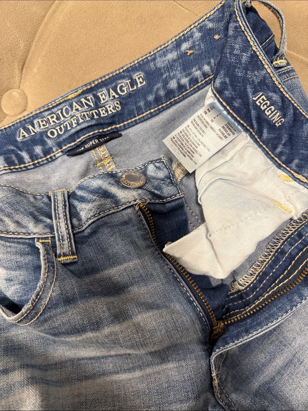 American Eagle Outfitters Light Blue Jeggings - Women's